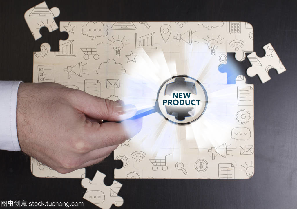 業(yè)務(wù),技術(shù),互聯(lián)網(wǎng)和網(wǎng)絡(luò)概念。年輕的生意